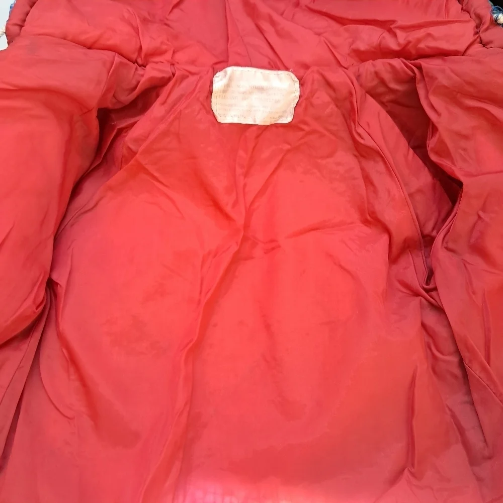 Vintage Alphabet Baby Coat Blue Size 12 Months